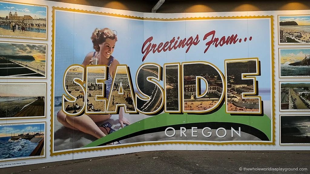 Seaside sign Oregon