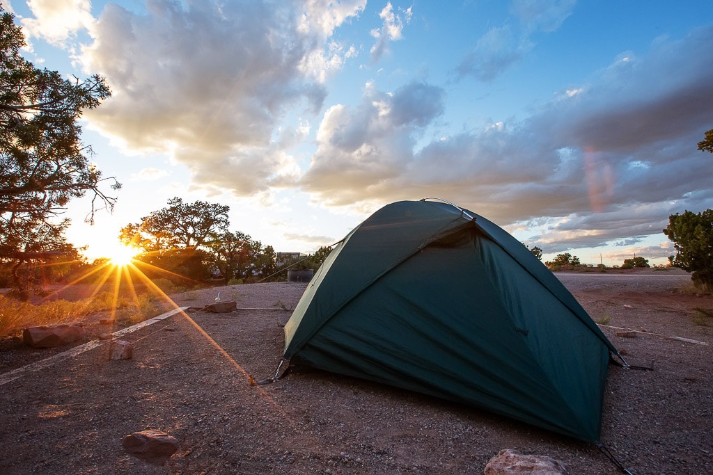 Camping in Canyonlands National Park