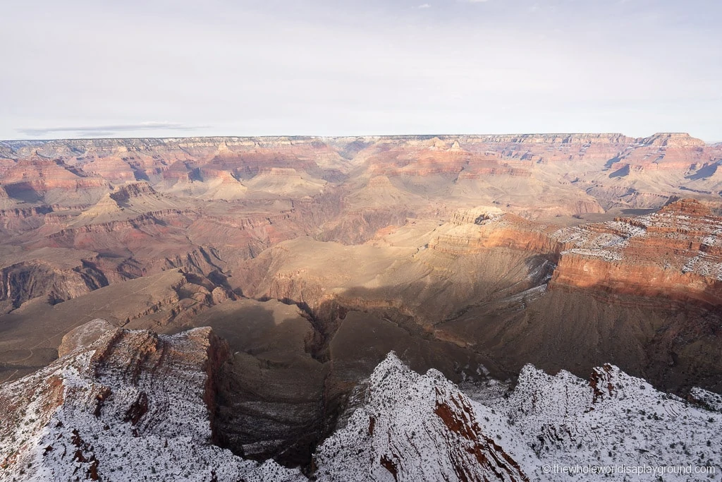 Grand Canyon with Snow