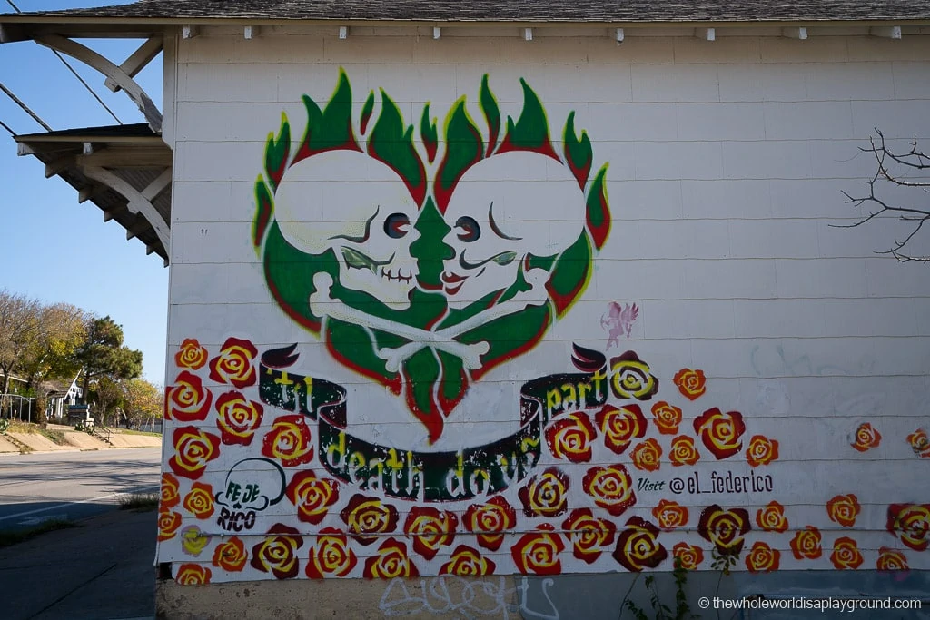 Till Death Do Us Part Mural Best Murals in Austin