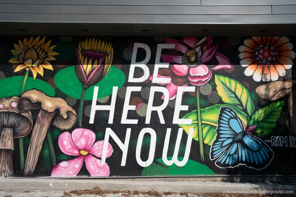 Be Here Now Mural Best Murals in Austin