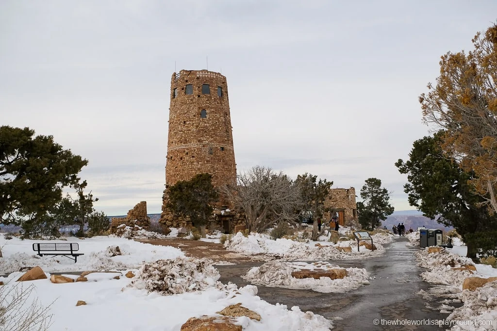 Desert View and Watchtower Grand Canyon Viewpoints