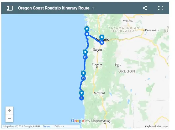 Oregon Coast Road Trip Itinerary