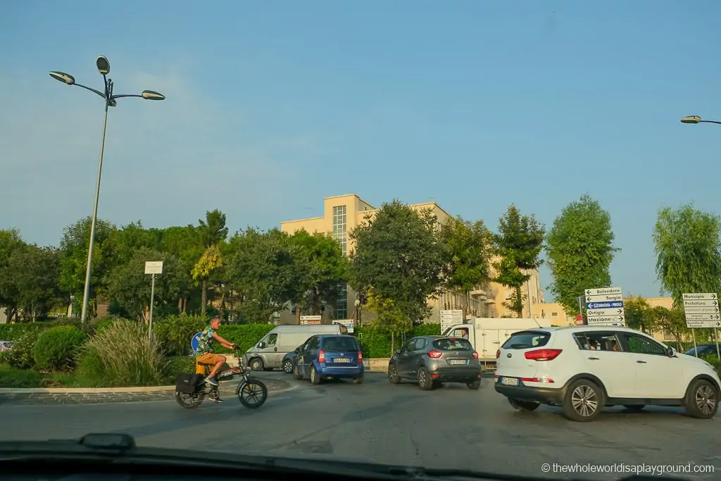 Renting a car in Sicily