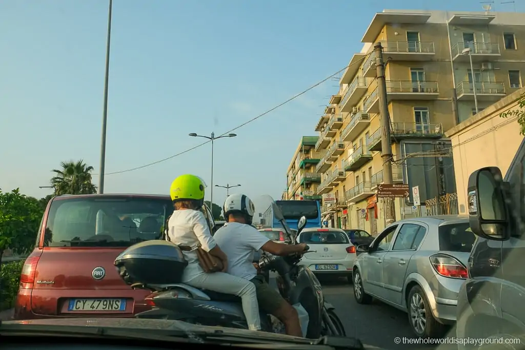 Renting a car in Sicily