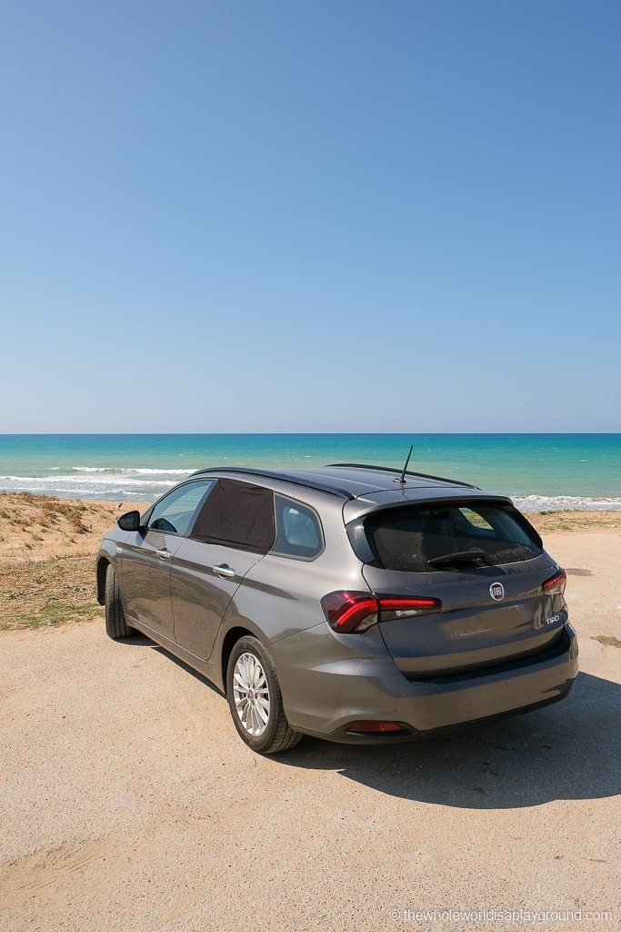 Renting a car in Sicily