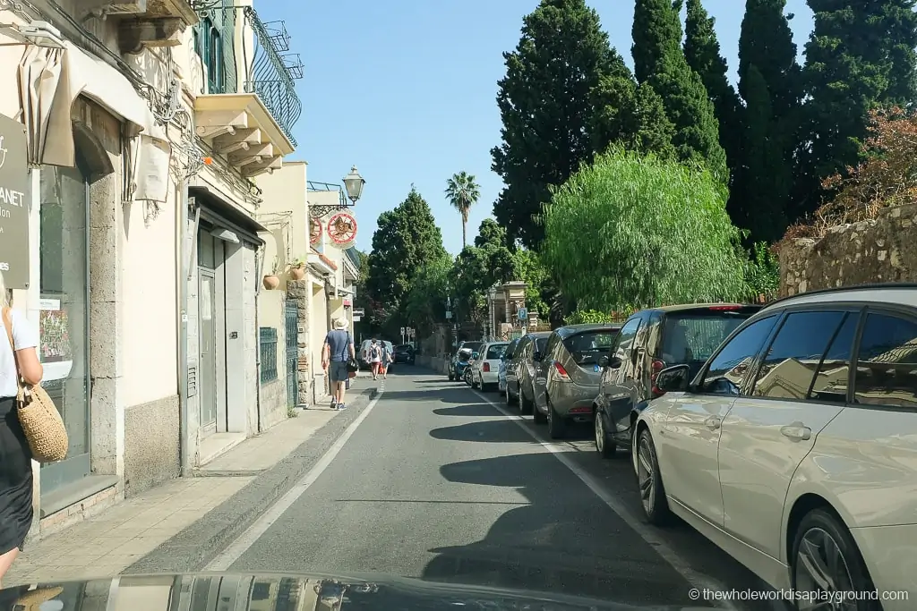 Renting a car in Sicily