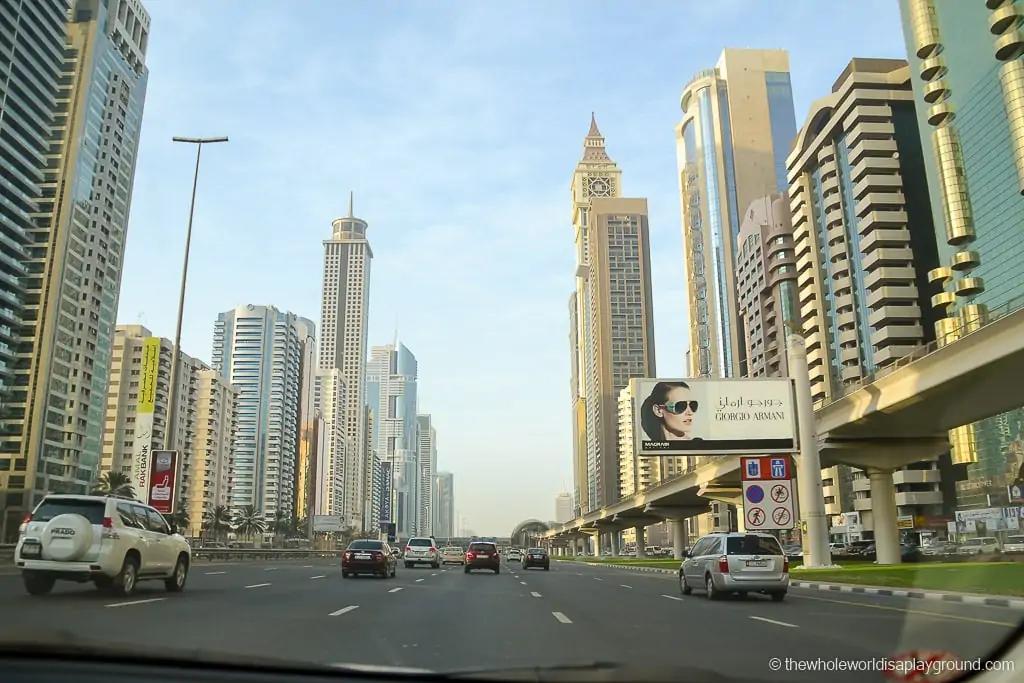 Renting a car in Dubai