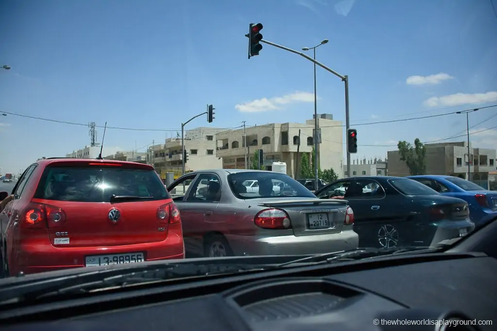 Renting a car in Jordan