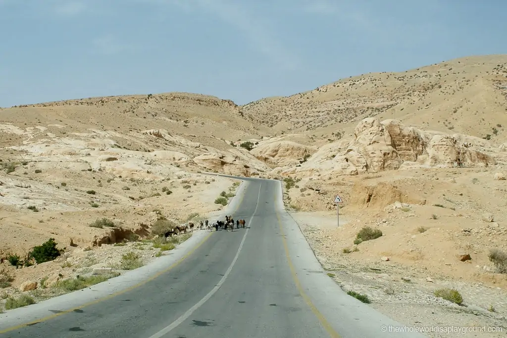 Renting a car in Jordan