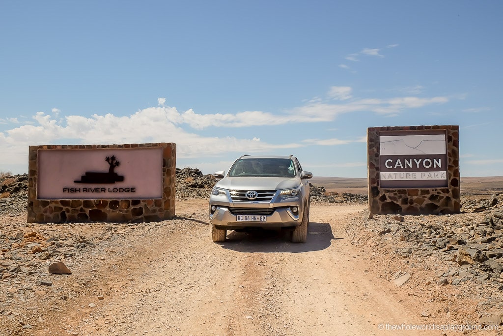 Renting a Car in Namibia