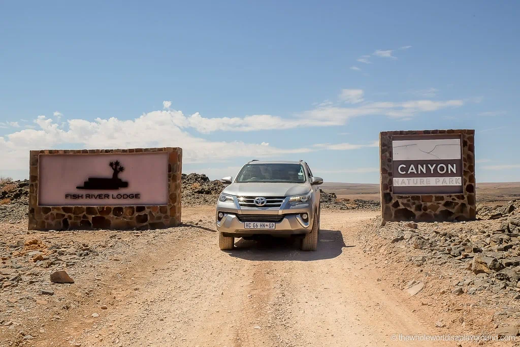 Renting a Car in Namibia