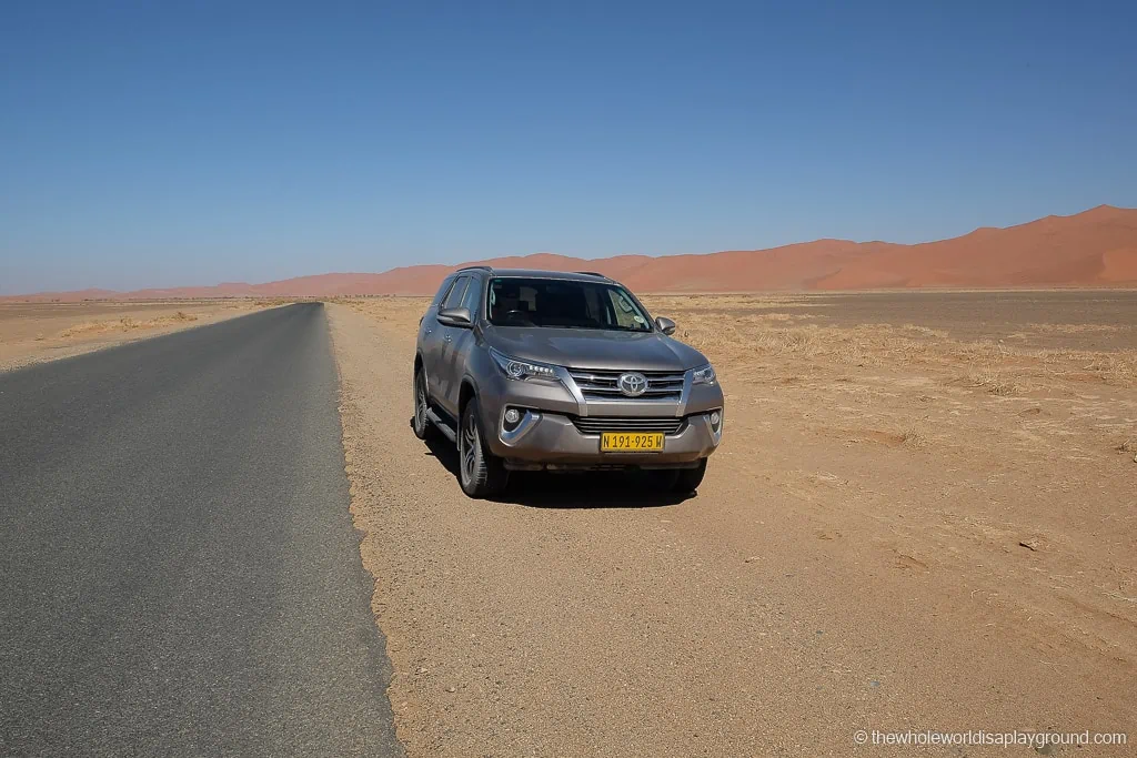 Renting a Car in Namibia