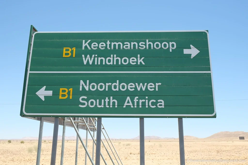 Renting a Car in Namibia