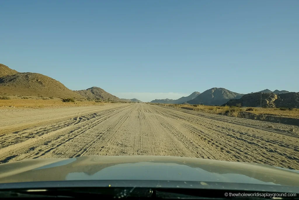 Renting a Car in Namibia