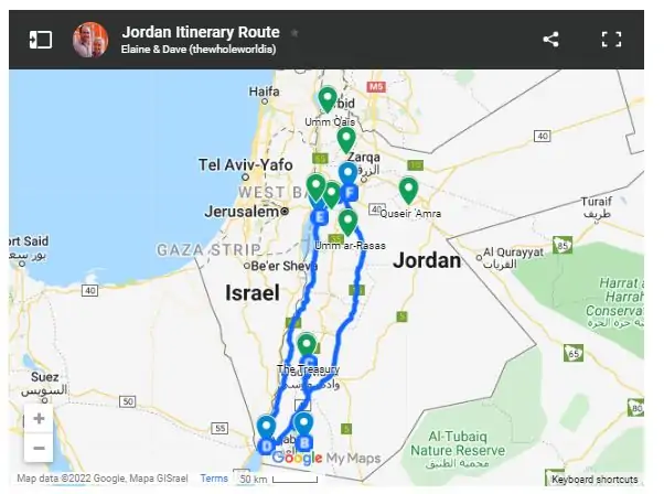 The Ultimate Jordan Itinerary with map (2023) | The Whole World Is Playground