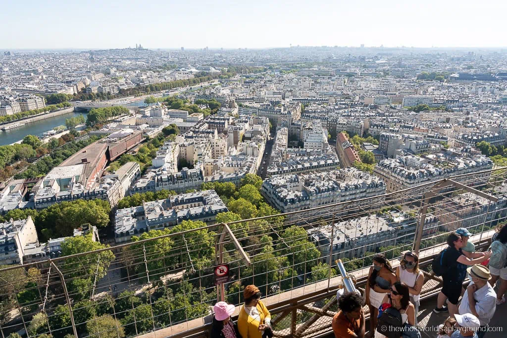 Eiffel tower elevator ticket to the second floor - OFFICIAL website