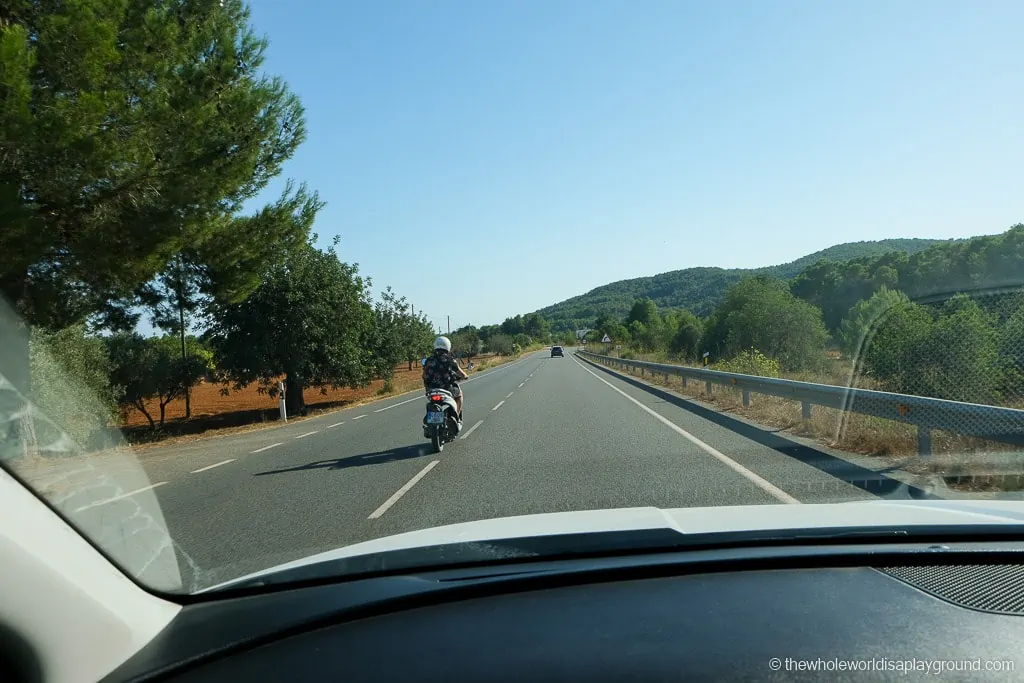 Renting a car in Ibiza