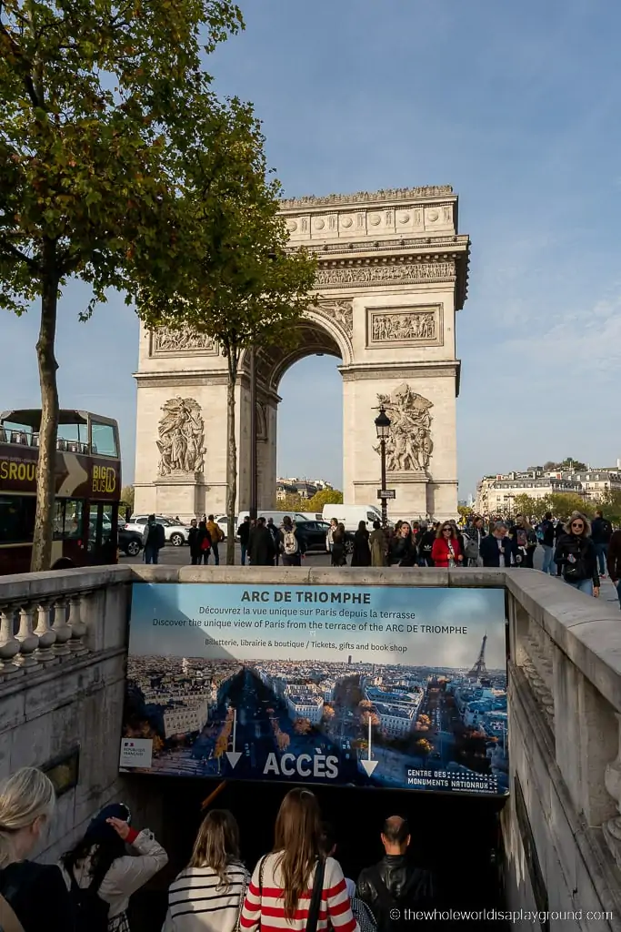 How to Buy Arc de Triomphe tickets