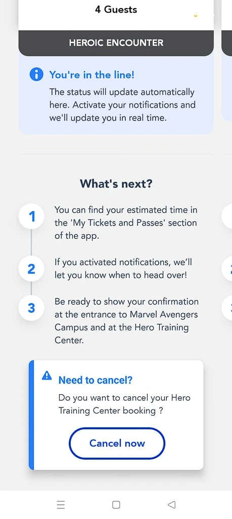 Hero Training Centre Disneyland Paris