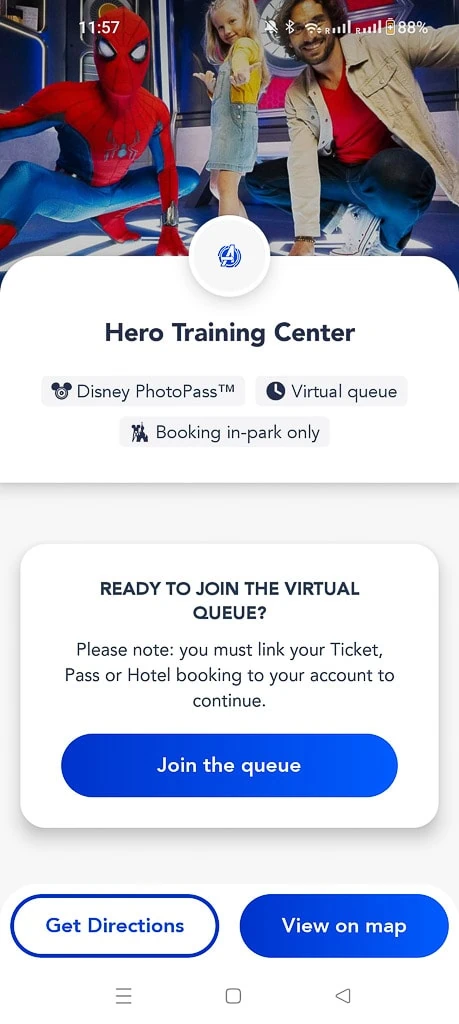 Hero Training Centre Disneyland Paris