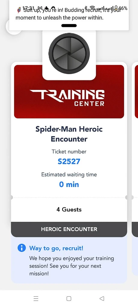 Hero Training Centre Disneyland Paris