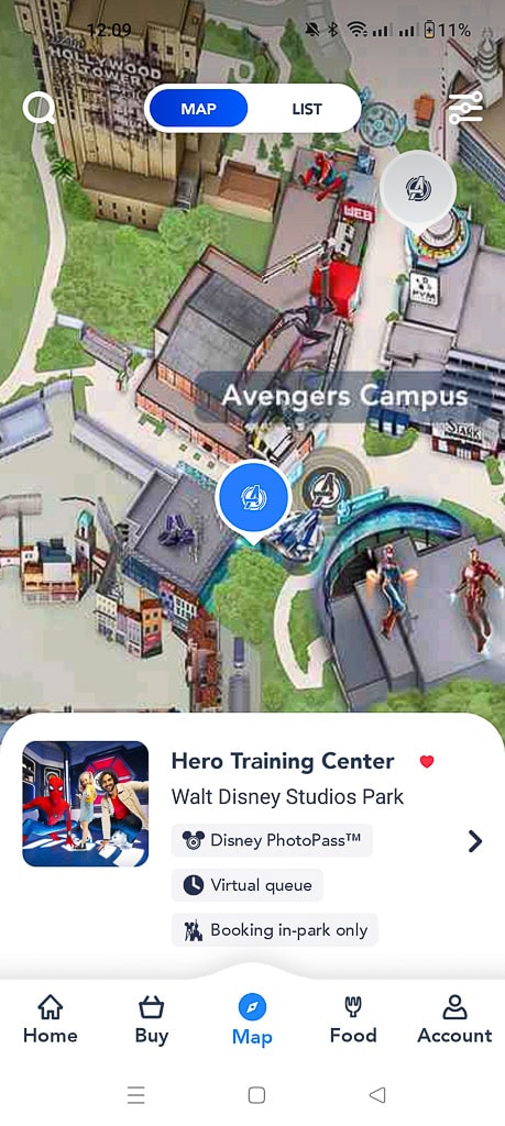 Hero Training Centre Disneyland Paris