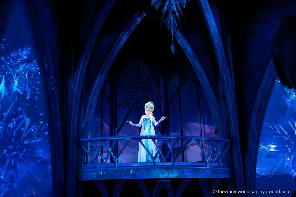 Frozen Ever After Ride Disney World