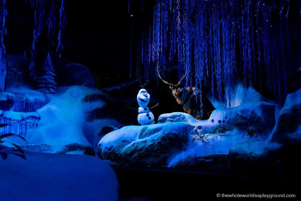 Frozen Ever After Ride Disney World
