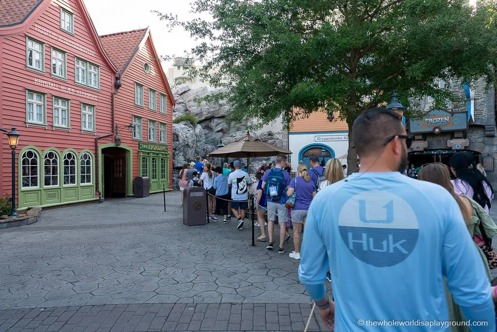 Frozen Ever After Ride Disney World