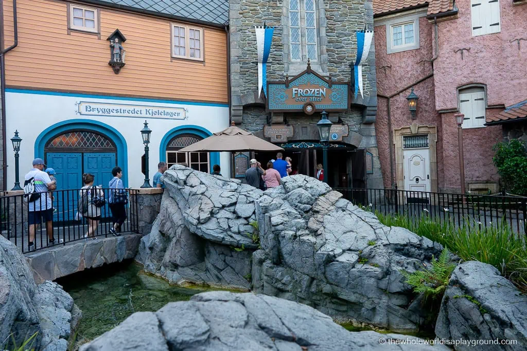 Frozen Ever After Ride Disney World