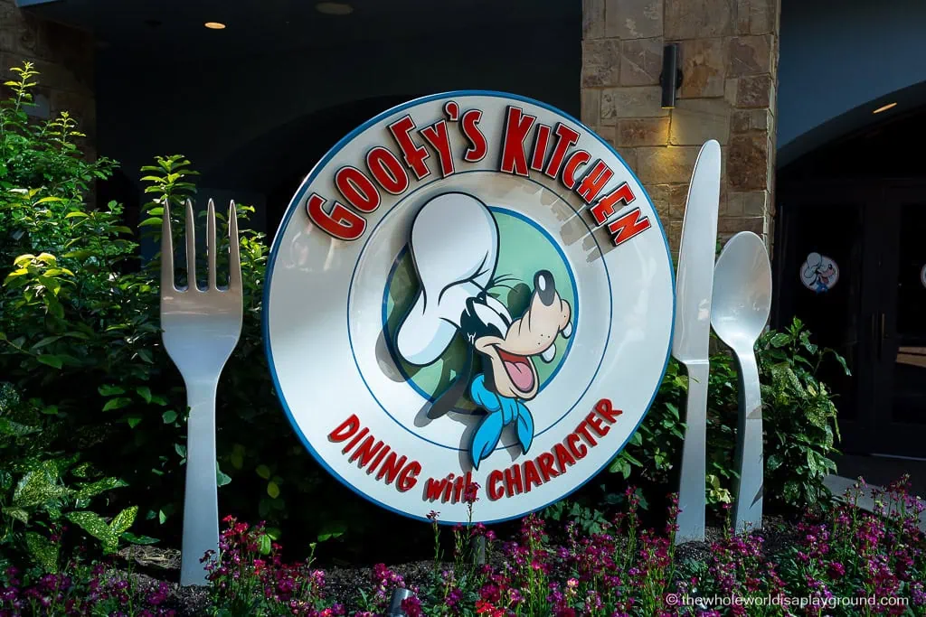 Goofys Kitchen Disneyland California
