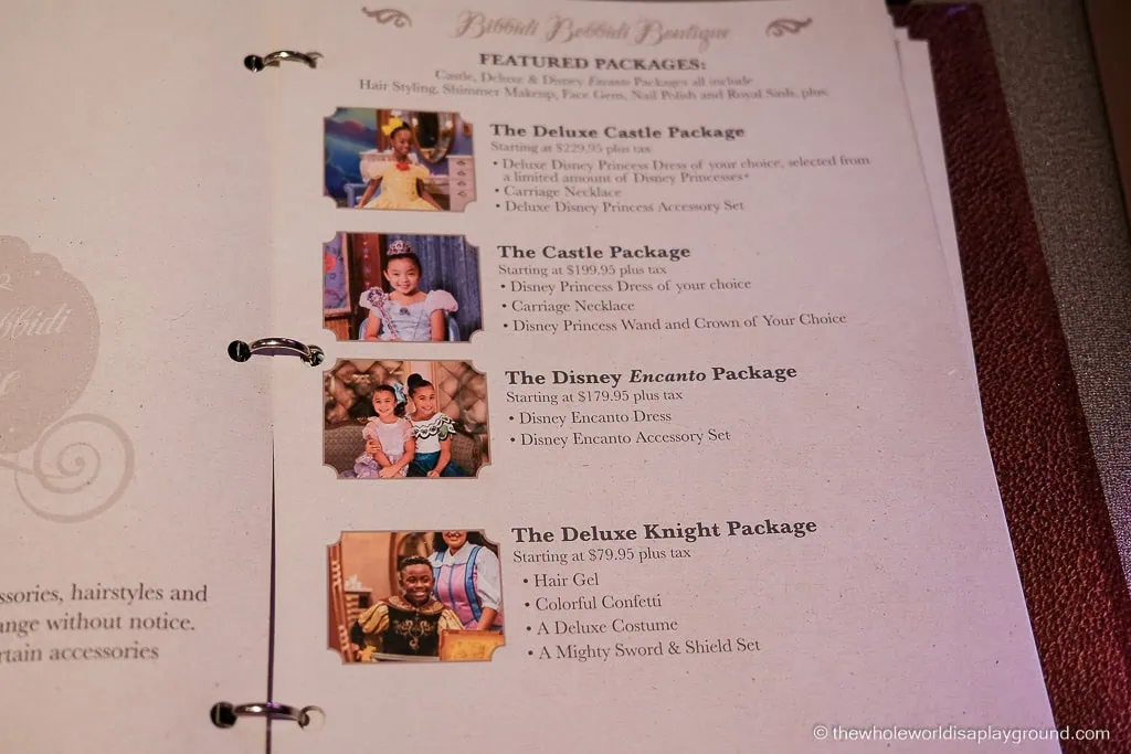 Guide to Bibbidi Bobbidi Boutique Magic Kingdom