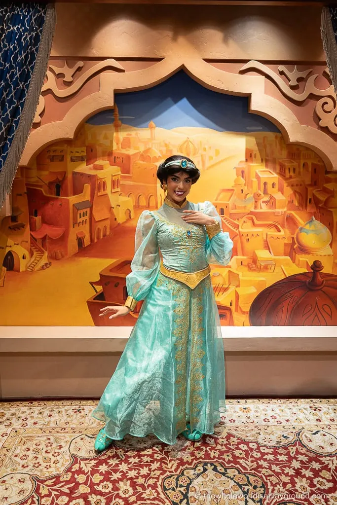 Meeting the Disney Princesses in Disney World