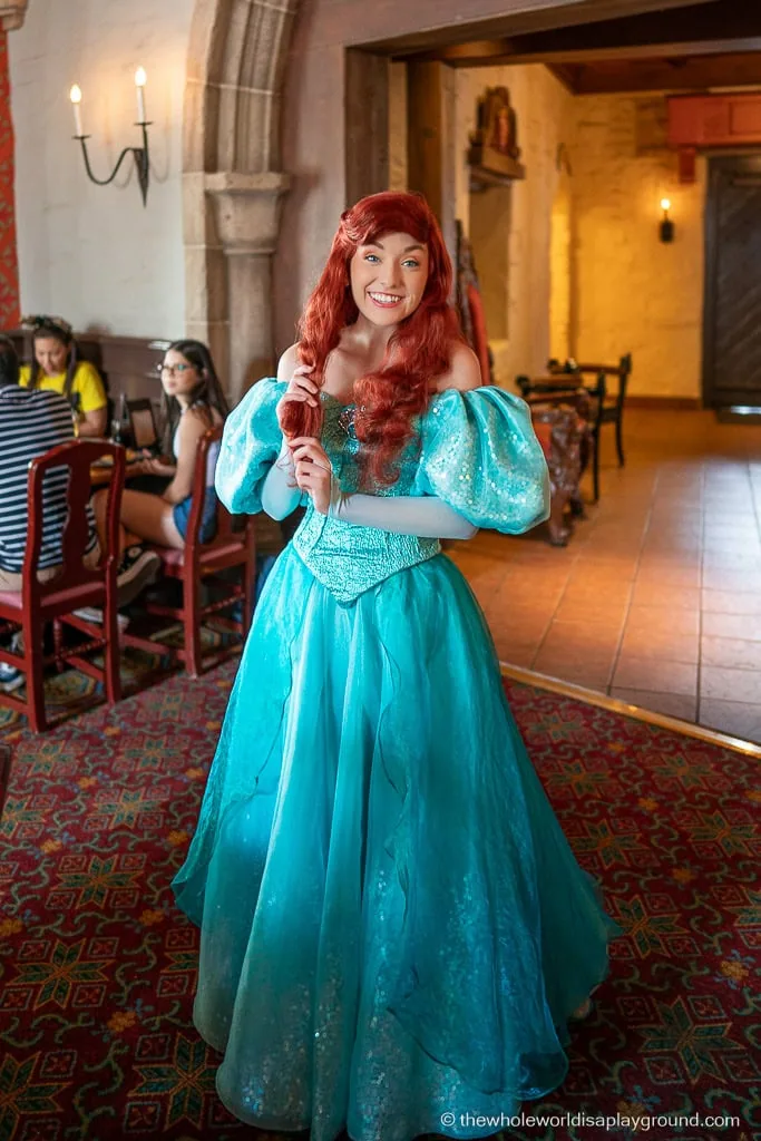 Meeting the Disney Princesses in Disney World