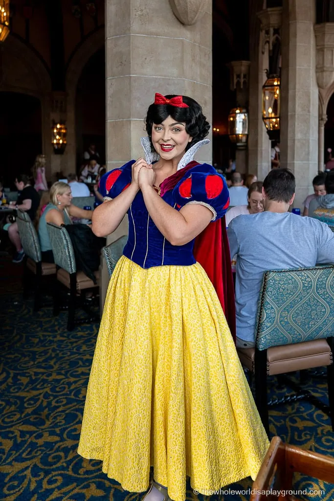 Meeting the Disney Princesses in Disney World