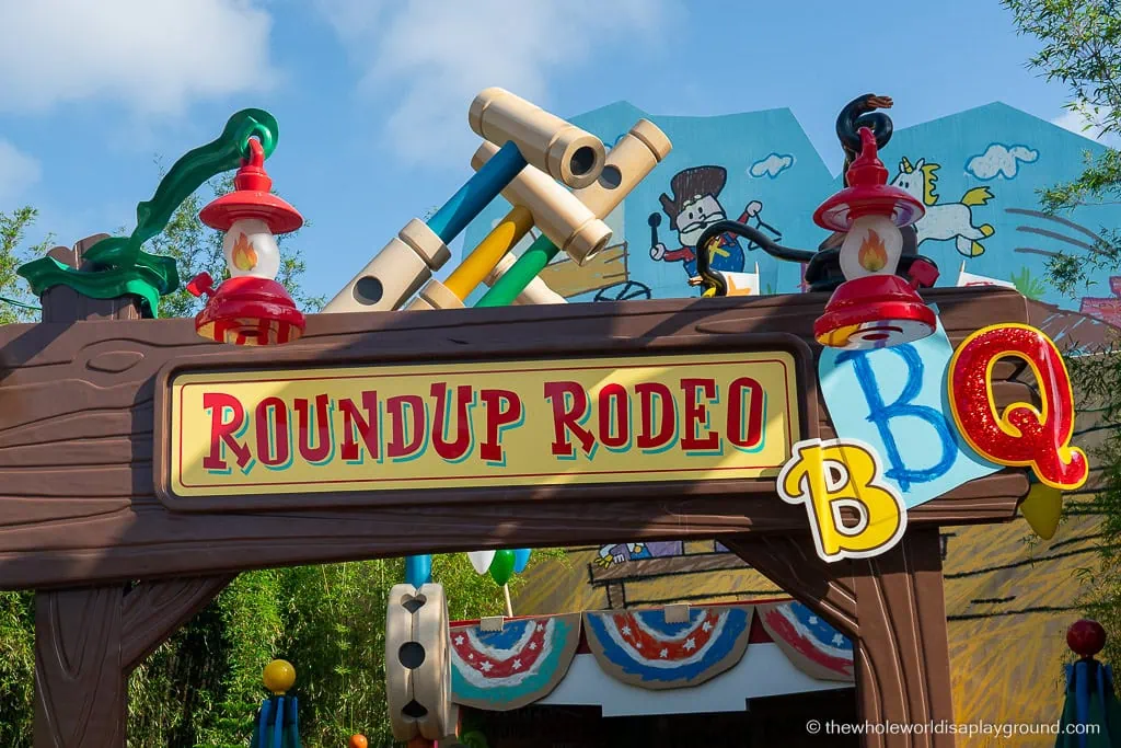 Roundup Rodeo BBQ Toy Story Land