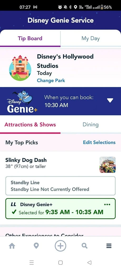 Slinky Dog Dash Hollywood Studios