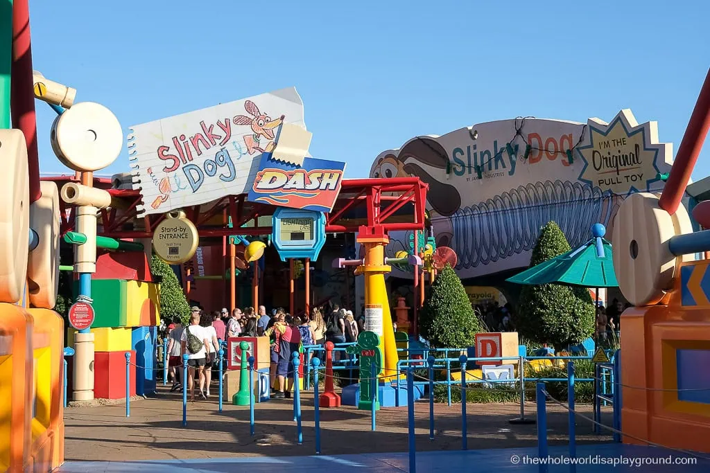 Slinky Dog Dash Hollywood Studios