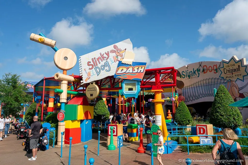 Slinky Dog Dash Hollywood Studios
