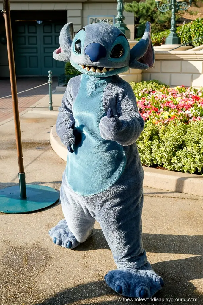 Stitch at Disneyland Paris