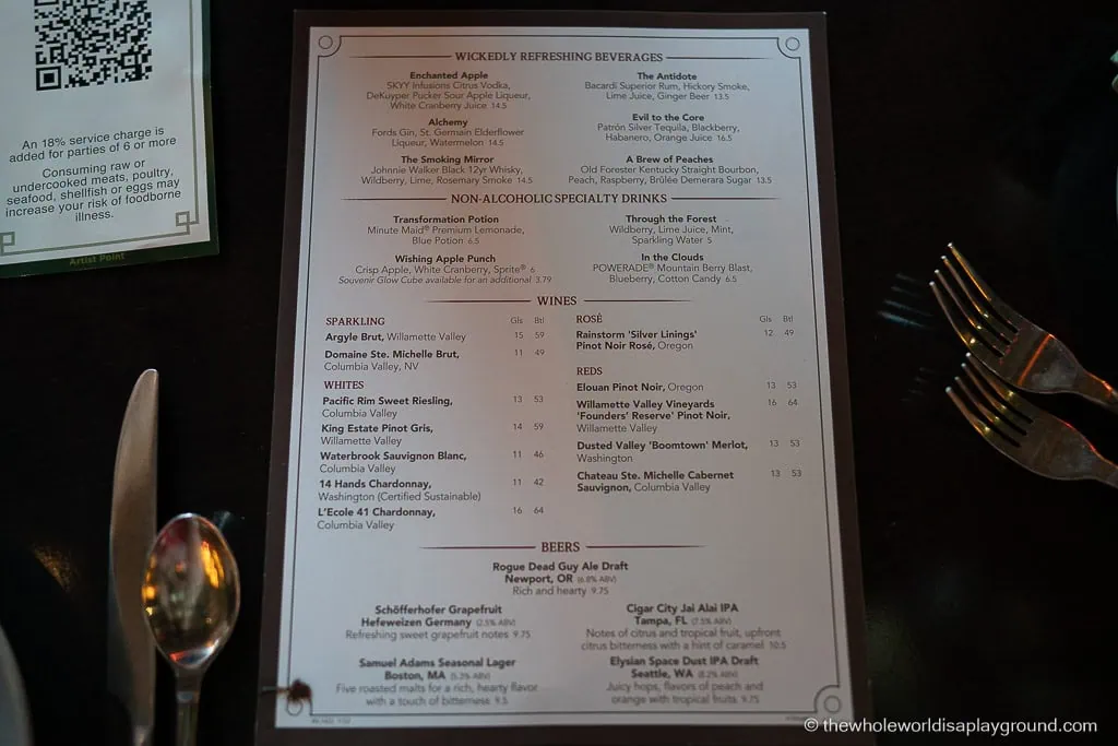 Story Book Dining at Artist Point with Snow White