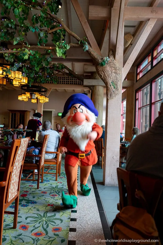 Story Book Dining at Artist Point with Snow White