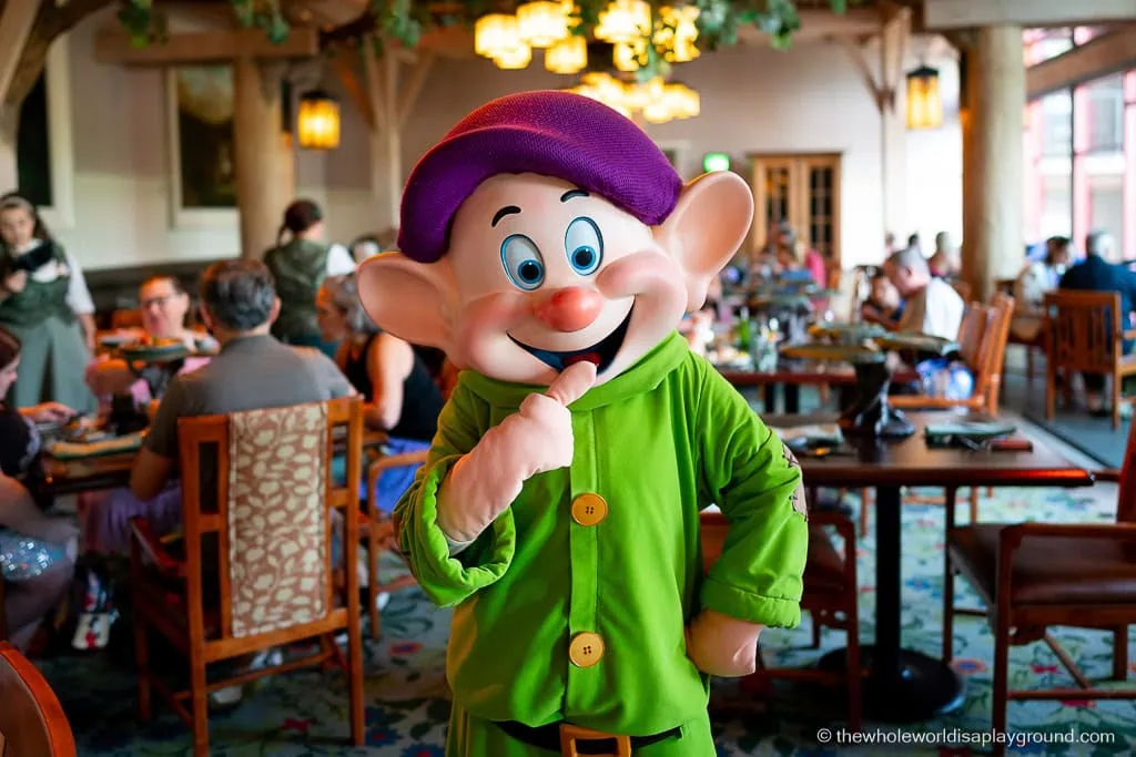 Story Book Dining at Artist Point with Snow White