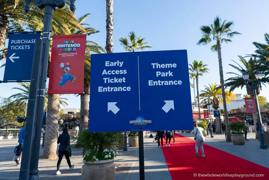Super Nintendo World Early Access Universal Studios Hollywood