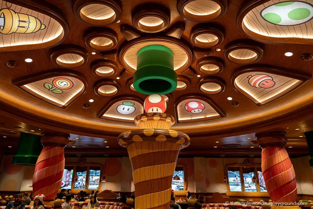 Toadstool Cafe Super Nintendo World Universal Studios