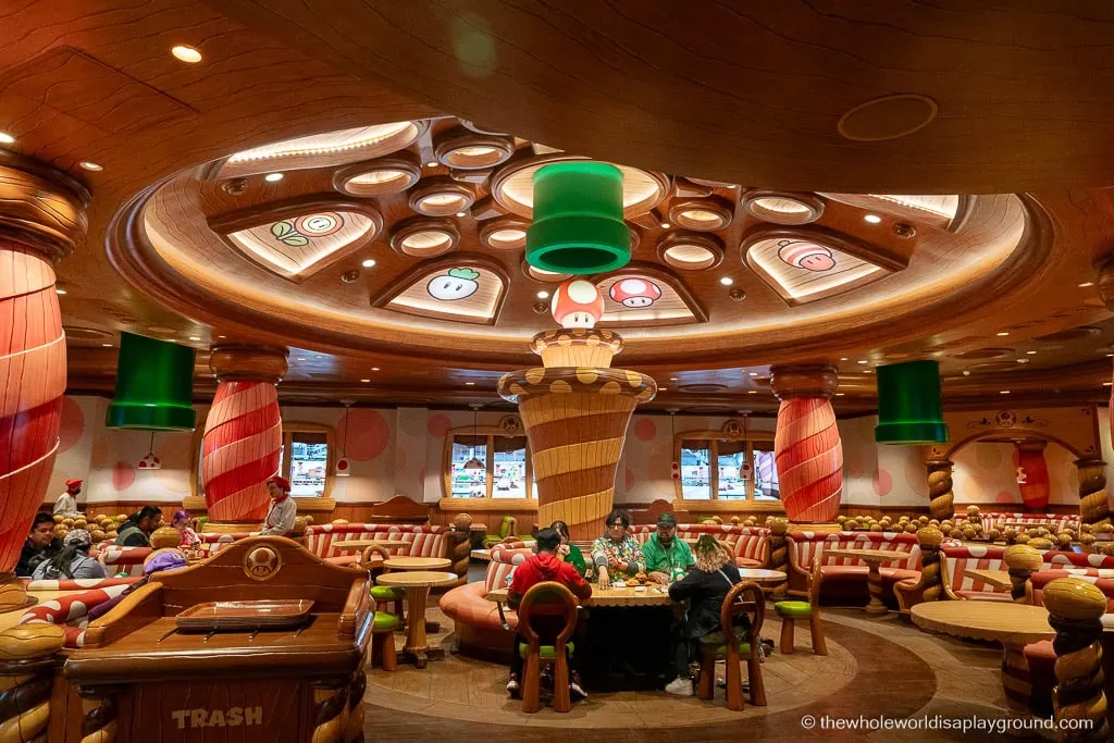 Toadstool Cafe Super Nintendo World Universal Studios