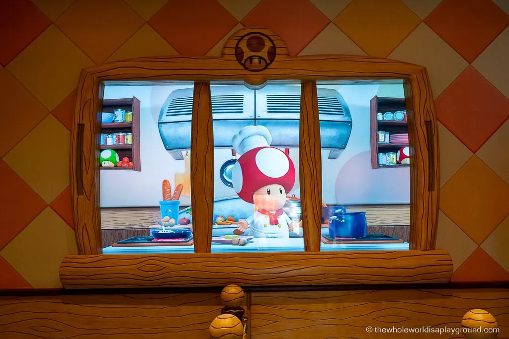 Toadstool Cafe Super Nintendo World Universal Studios