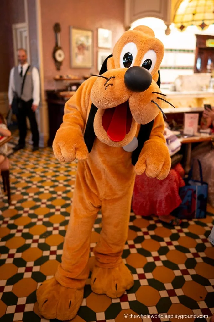 Character Dinner Plaza Gardens at Disneyland Paris