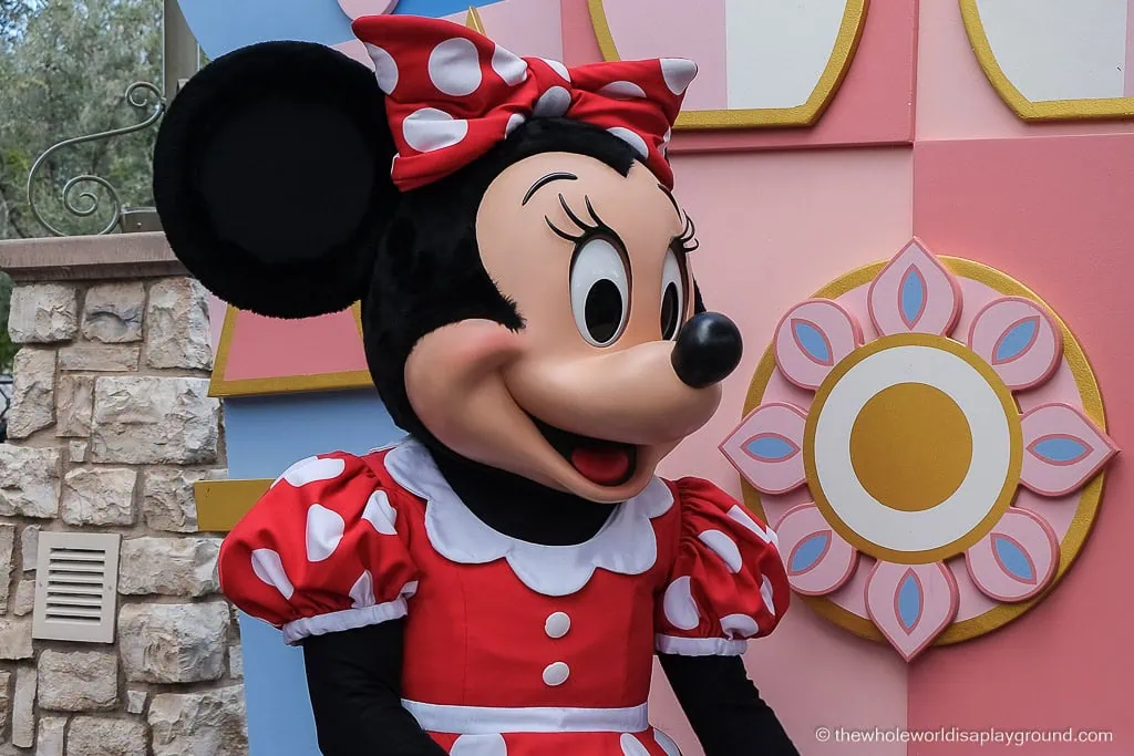 Disneyland California Minnie and Friends Character Breakfast